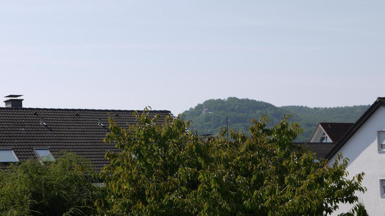 Ferienwohnung Und Gaestezimmer Iburgblick Bad Driburg Bagian luar foto
