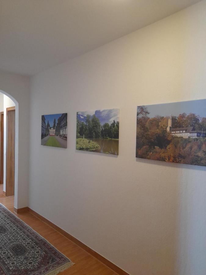 Ferienwohnung Und Gaestezimmer Iburgblick Bad Driburg Bagian luar foto